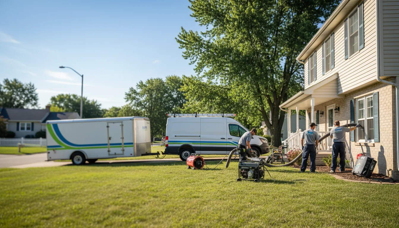 Flooded Basement Restoration And Cleanup With Repair in Alto, MI near me